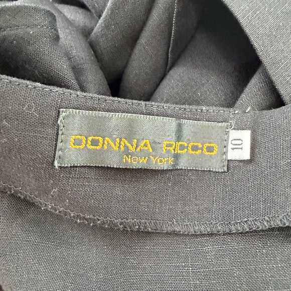 Donna Ricco Classic Black Midi Dress - Picture 7 of 8